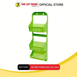 Kệ treo tường nhựa PP Tân Lập Thành Sản phẩm chất lượng, nhà nhà thịnh vượng gọn nhẹ, tiện dụng