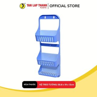 Kệ treo tường nhựa PP Tân Lập Thành Sản phẩm chất lượng, nhà nhà thịnh vượng gọn nhẹ, tiện dụng
