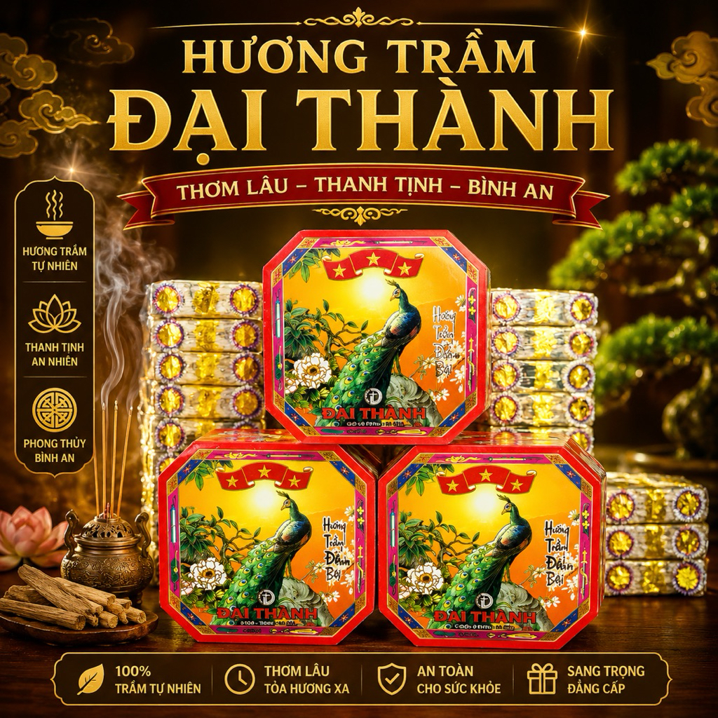 Hương vòng Đại thành (hương thuốc bắc)