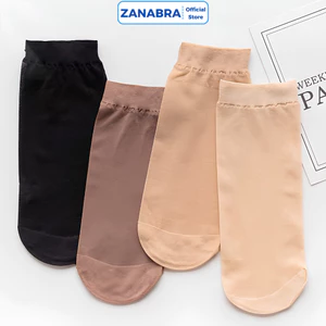 Tất Nữ Cổ Ngắn Siêu Dai Chống Nắng, Vớ Da Nữ Tàng Hình Chống Nắng ZANABRA T9111