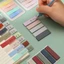 Giấy note ghi chú MOCHI giấy dán ghi chú đánh dấu tự dính màu huỳnh quang note pastel dễ thương rẻ