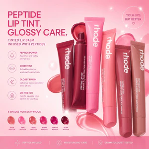 Son Dưỡng Rhode Peptide Lip Tint Treatment 10ml – Dưỡng Ẩm & Tạo Môi Mịn Mượt
