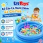 Đồ Chơi Bể Tròn Vuông Câu Cá Nam Châm 42 Chi Tiết ToysLit Vui Nhộn Cho Bé