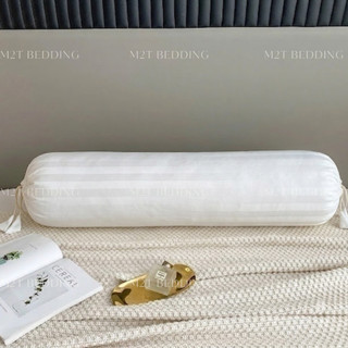 Vỏ gối ôm 3F M2T BEDDING cùng màu với ga giường của bộ chăn ga gối kích thước 30x100cm
