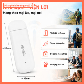 USB 4G LSUN M70 Phát WiFi Không Dây – Cắm SIM 3G/4G – Tốc Độ 150Mbps – Kết Nối 10 Thiết Bị