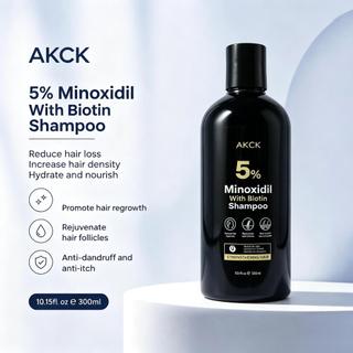 Tiếng Việt: Dầu gội AKCK 5% Minoxidil Biotin chống rụng tóc, dày tóc, dưỡng ẩm, gàu ngứa