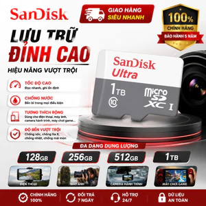 thẻ nhớ flash thẻ Ultra MicroSD 128 GB/256 GB/512 GB/1tb class 10 uhs-I thẻ nhớ