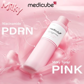Dạng Sữa Dưỡng Sáng, Săn Chắc Da MEDICUBE PDRN Pink Niacinamide Milky Toner 150ml