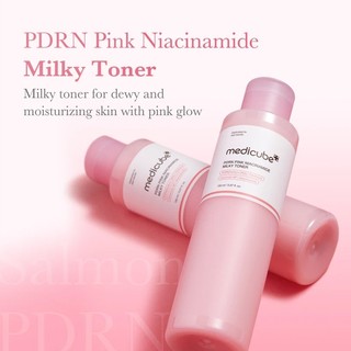 Dạng Sữa Dưỡng Sáng, Săn Chắc Da MEDICUBE PDRN Pink Niacinamide Milky Toner 150ml