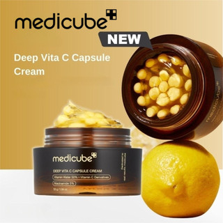 Làm sáng tông màu da và làm mờ các vết thâm Medicube Deep Vita C Capsule Cream 55g
