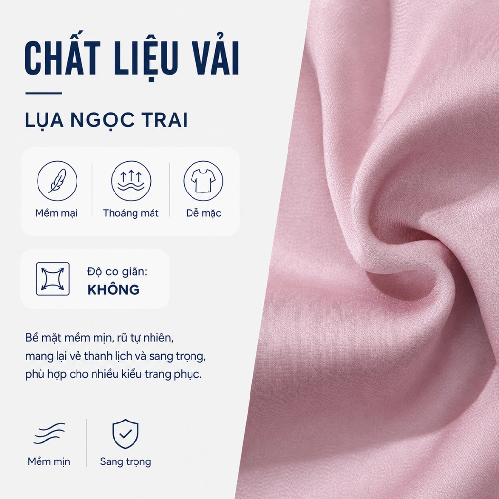 Áo Kiểu Nữ GUMAC Áo Sơ Mi Công Sở Peplum Vạt Đắp Tay Liền Chất Lụa Sang Trọng Thanh Lịch LAF1104
