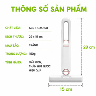 Cây Lau Vệ Sinh Bàn Bếp Tự Vắt Thấm Hút Nước Gấp Gọn GD73 - Cây Lau Bàn Bếp Gấp Gọn Bọt Biển Đa Năng