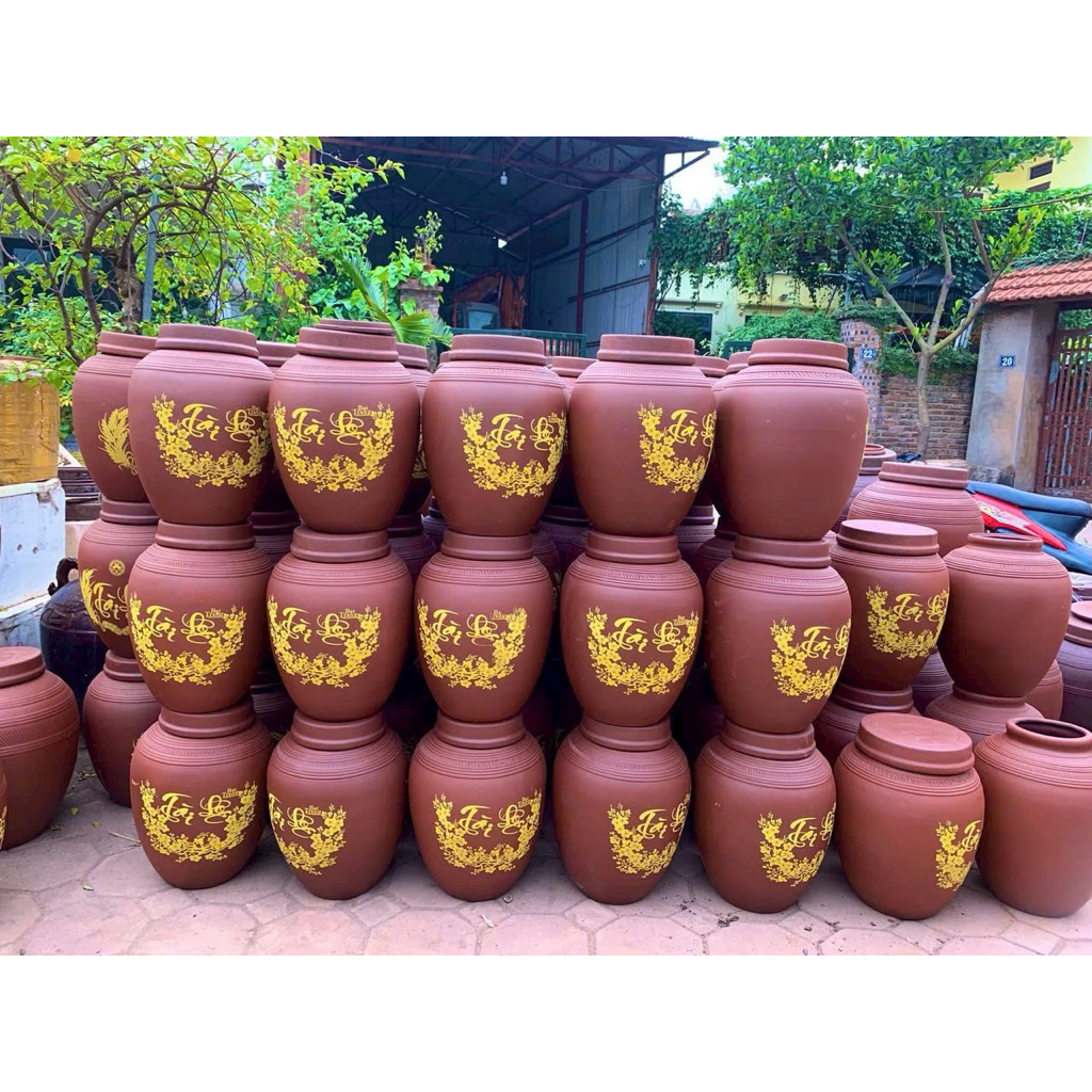 [5 Lít] Chum Ngâm Rượu Bát Tràng Loại Nhỏ
