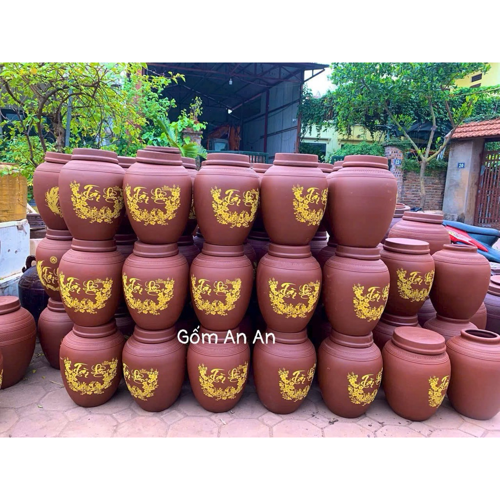 [5 Lít] Chum Ngâm Rượu Bát Tràng Loại Nhỏ