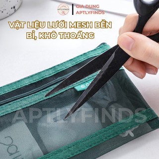 Bộ 6 Túi Đựng Đồ Du Lịch Lưới Mesh APTLYFINDS Túi Đựng Phụ Kiện Cao Cấp, Tiện Lợi, Bền Bỉ Khô Thoáng