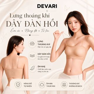 Áo Lót Bra Nữ Dây Mảnh Cao Cấp Không Lộ Viền, Áo Ngực Nữ Không Gọng Mút Mỏng LANIXA A2608