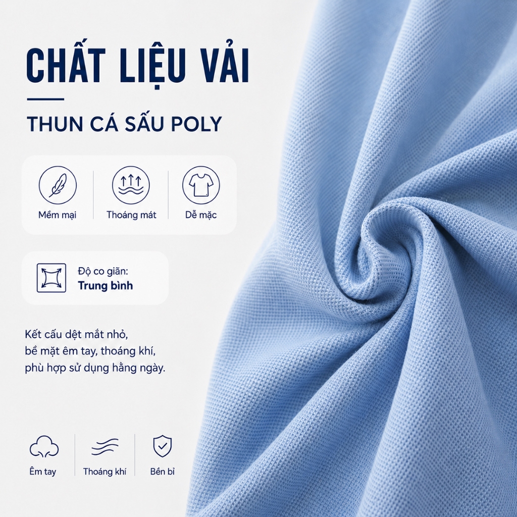 Áo Polo Nữ GUMAC - Áo Thun Cá Sấu Trơn Cổ Phối Viền Co Giãn Thanh Lịch Công Sở, Thể Thao LPLE0917 - 6109