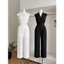 Jumpsuit cổ vest kèm belt 2 màu A981