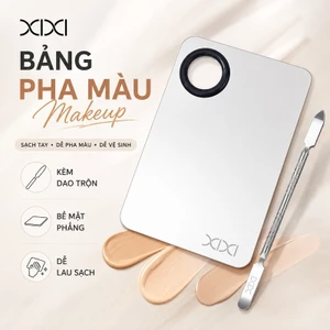 XIXI GJ205 Bảng Pha Kem Nền Kèm Dao Trộn, Khay Trộn Makeup Dễ Làm Sạch, Pha Kem Nền & Che Khuyết Điểm