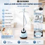 Bàn Là Hơi Nước Cây Đứng QCOOKO Công Suất 1800W, Bàn ủi hơi nước cầm tay ủi mọi loại vải