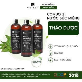 NƯỚC SÚC MIỆNG THẢO DƯỢC VIỆT KẾT