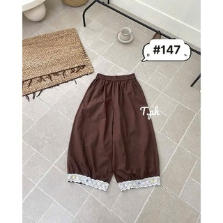PHẠM THÙY SHOP: QUẦN KAKI HÀN DÁNG THỤNG REN GẤU ẢNH THẬT