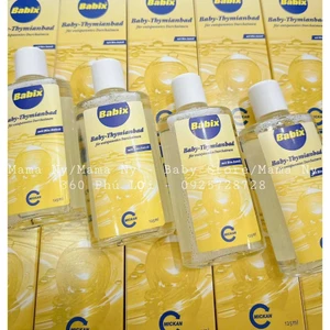 TINH DẦU TẮM CHỐNG CẢM BABIX ĐỨC 125ML