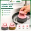 Set 2 Bàn Chải Cọ Rửa Có Tay Cầm Vệ Sinh Xoong Nồi Bát Đĩa Bếp Nấu Tiện Lợi Gia Đình Thông Minh