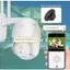Camera V99AI HQ01 Năng Lượng Mặt Trời Ngoài Trời WiFi Camera Giám Sát 360 Độ 1080P Xem Đêm Có Màu