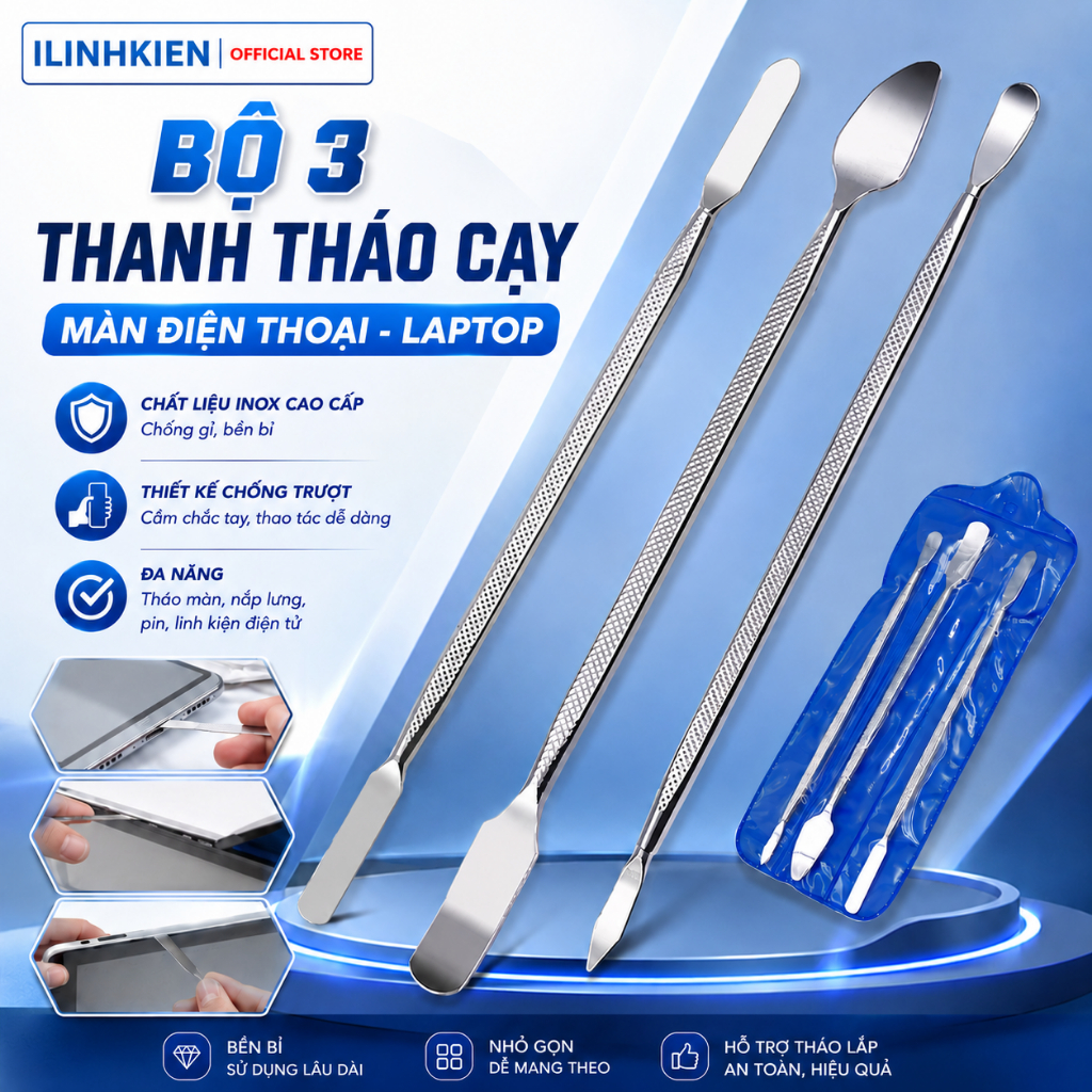 Bộ 3 thanh tháo màn hình Y-1502 siêu bền chất lượng cao ilinhkien