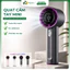Quạt Cầm Tay Mini Turbo 4000mAh Cao Cấp 100 Cấp Độ Gió, Màn Hình LED, Sạc Nhanh Type-C Tiện Lợi