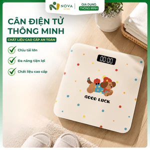 Cân Điện Tử Mini Dễ Thương Hình Mèo Siêu Xinh Kính Cường Lực LCD Chính Xác Cho Gia Đình Sức Khỏe 180