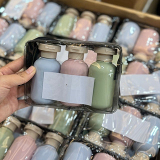 Chai Chiết Mỹ Phẩm Du Lịch Set 3 Lọ 100ml Home Max, Bình Chiết Chống Rò Rỉ, Tiện Mang Theo