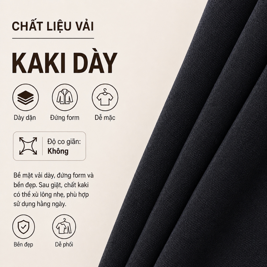 Chân Váy Chữ A Dáng Dài GUMAC - Gmorning Chân Váy Kaki Midi Có Túi Vuông Tôn Dáng Cao Cấp YVF04060
