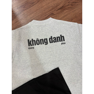 [BOXY LỐP-KHÔNG DANH KHÔNG PHẬN] Áo thun Boxy Halev Brand in meme hài hước chất cotton Premium 260gsm Unisex nam nữ