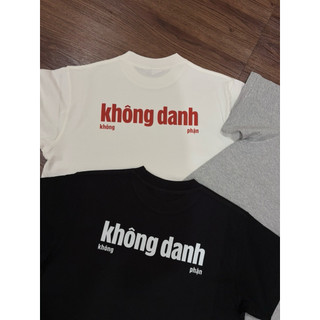 [BOXY LỐP-KHÔNG DANH KHÔNG PHẬN] Áo thun Boxy Halev Brand in meme hài hước chất cotton Premium 260gsm Unisex nam nữ