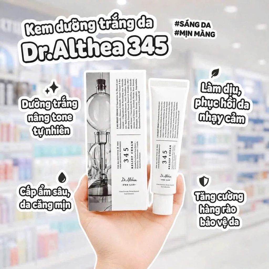Kem Dưỡng Phục Hồi Da Dr.Althea 345 Relief Cream - Ever Queen