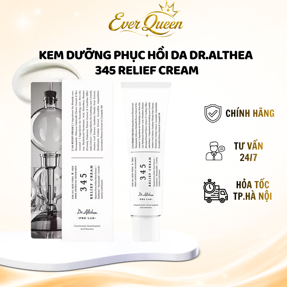 Kem Dưỡng Phục Hồi Da Dr.Althea 345 Relief Cream - Ever Queen