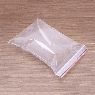 Túi Zipper Chỉ Đỏ 100 Chiếc/Bịch Size Lớn Số 8/9/10 - Kín Khí Khóa Bấm, Đựng Quần Áo/Linh Kiện