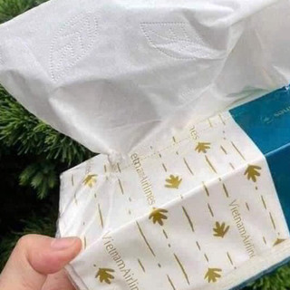 Combo 6 Gói Khăn Giấy Ăn Cao Cấp 3 Lớp 400 Tờ, Giấy Ăn To Siêu Dai Mềm Mịn Tiện Dụng Cho Gia Đình