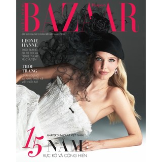 Tạp chí Harper's Bazaar VN tháng 7/2026 - Bìa Leonie Hanne, Cùng với Thái Lê Minh Hiếu - An Thư Book