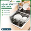 Kệ Gác Bồn Rửa Chén Inox 304 Thu Gọn Mở Rộng Đa Năng Ráo Nước Tiện Lợi Cho Nhà Bếp Hiện Đại