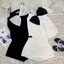 Set Bộ Áo 2 Dây Suông Đính Nơ To Phối Chân Váy Quần Short Ngắn Đi Chơi Nữ - CHAMIE STUDIO