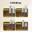 Cáp sạc 4 trong 1 240W USB-A USB-C Type-C LN Chất liệu silicone PD sạc nhanh Có dải đèn Phù hợp với nhiều thiết bị sạc