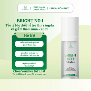 Tẩy Tế Bào Chết Bright No.1 Lurcinn Hỗ Trợ Làm Sáng Da Và Giảm Thâm Mụn 20ml