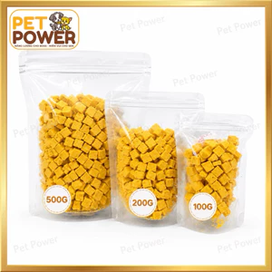 Lòng Đỏ Trứng Sấy Cho Chó Mèo 100g 200g 500g - Snack Dinh Dưỡng Cao Cấp Giàu Protein