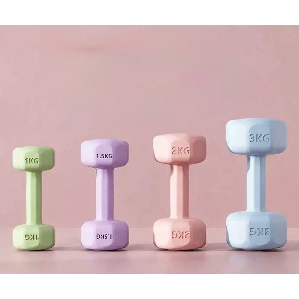 Tạ tay nhựa 7kg/8kg/1kg/1.5kg/2kg/3kg/4kg/5kg/6kg hoàn chỉnh (1 chiếc)