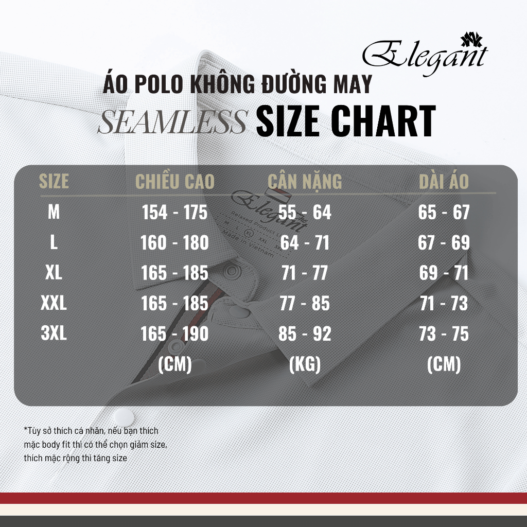 [WHY.NOT ELEGANT] Áo Polo Nam Seamless Không Đường May Màu Đen Thoáng Mát, Co Dãn Tốt WHY NOT