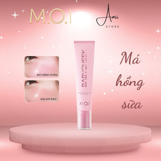 Má kem, má hồng sữa baby cheek 14ml MOI COSMETICS Hồ Ngọc Hà