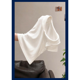 Áo Thun Nữ Cổ Sen Cách Điệu Ôm Body Tôn Dáng Co Giãn 4 Chiều - TL 004